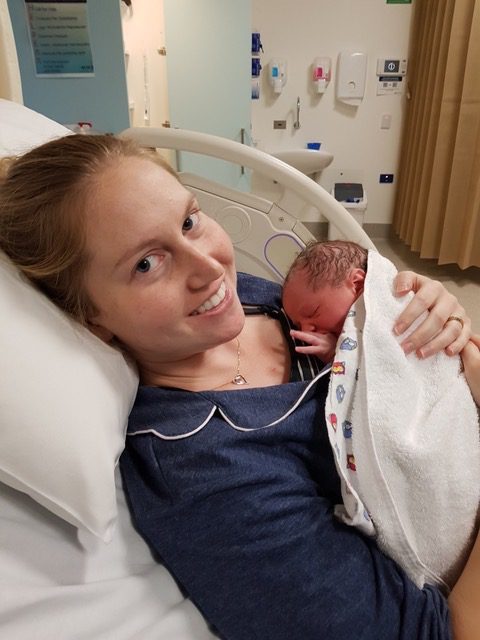 ypnobirthing mum Elizabeth