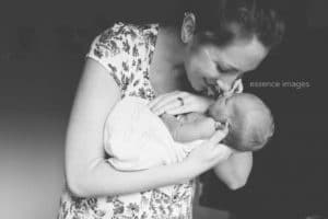 Hypno-mummy Kate with baby Henry