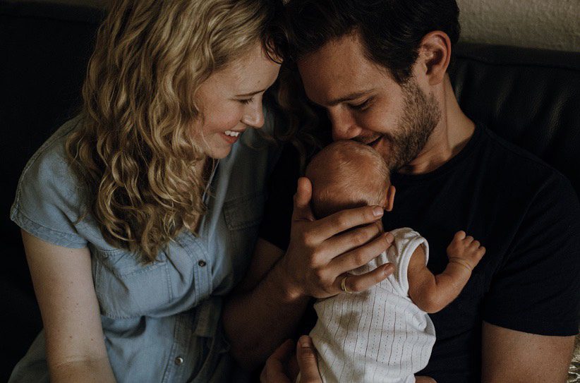 Caesarean Birth Story - Family Photo