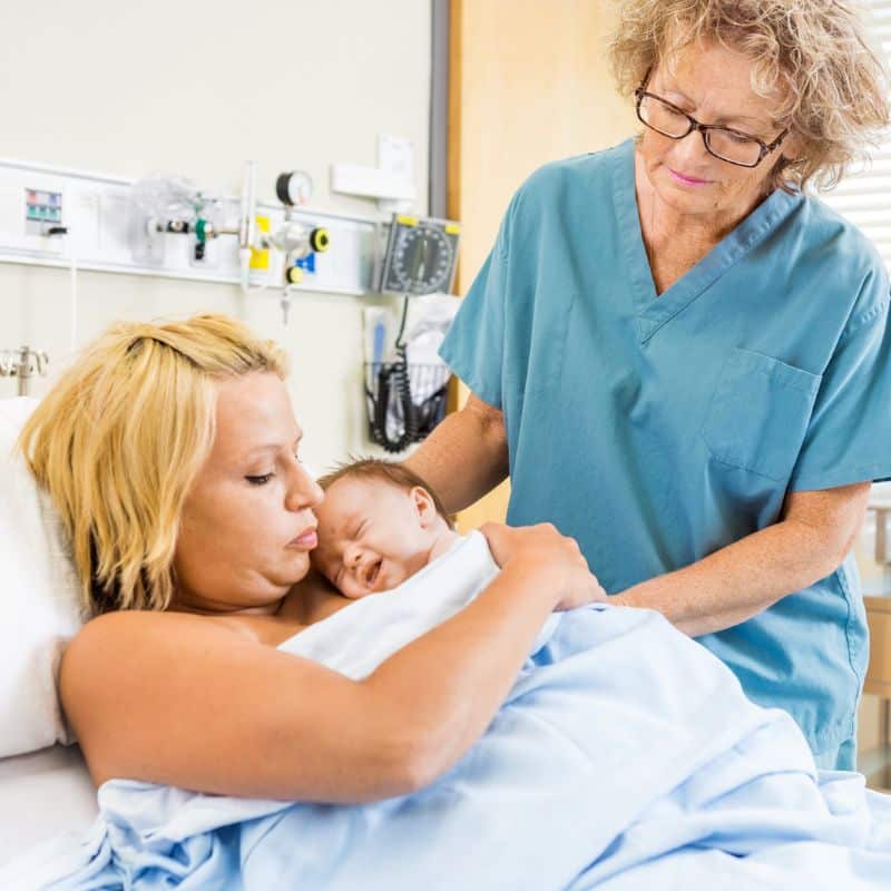 Hypnobirthing Australia Supportive Caregivers Training - Caregiver with Birthing Mother