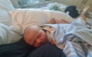 positive birth of big baby