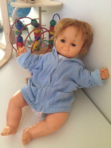 Melissa's childhood dolly 'Jane'