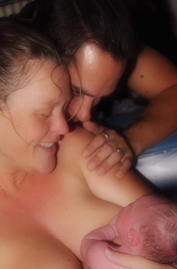 Kristin, Andy and Dion meet at their birth