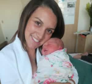 Maria & Baby Alba (Hypnobirthing Australia)