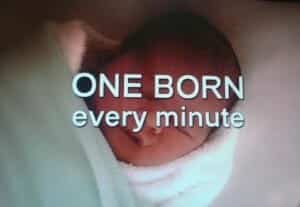 "One Born Every Minute" by Source (WP:NFCC#4). Licensed under Fair use via Wikipedia 