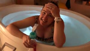 using gas during labour