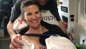 accidentally home birth