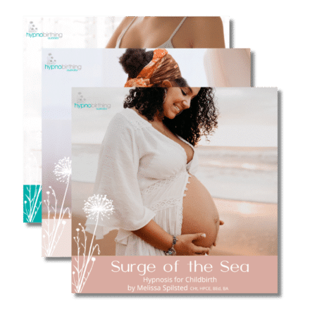 Hypnobirthing MP3 Practice Tracks - Surge of the Sea, Prompts for Birthing and Glove of Endorphins