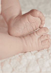 New Born Baby Feet Photo