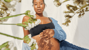 Maternity Editorial Portrait of Pregnant Woman