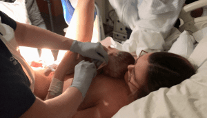 skin to skin condition after birth