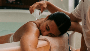 water for labour pains