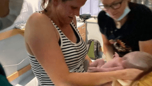 wonderful birth experience with my third child